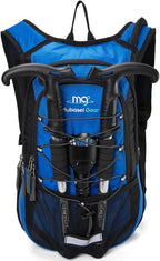 15L Insulated Hydration Backpack Pack with 2L Water Bladder Lightweight Hiking Backpack Bag for Women Men Daypack for Hiking Running Festival Camping Biking