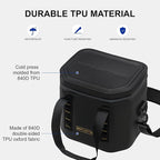 Portable Soft Cooler 12 Cans, IP68 Tizip Leak-Proof Zipper for Camping, Fishing, Beach, Outdoors Insulated Ice Chest with Reusable Ice Pack