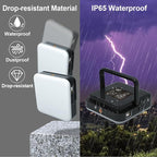 Camping Lantern 13500mAh, 4000LM Bright with 4 Light Modes & Magnetic, Rechargeable LED Camping Light, Power Bank, Power Display, Scalable brightness, Waterproof, for Power Outages, Camping, Emergency