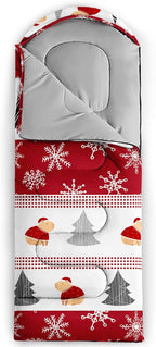 QOOMO Camping Sleeping Bags,3 Season Warm & Cool Weather,Lightweight,Waterproof Sleeping Bags for Adults & Kids,Traveling,and Outdoors,Camping Gear Equipment