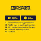 BIGHORN Mountain Food The Best Butter Chicken and Rice - premium freeze dried meals for backpacking food - dehydrated camping food for backpacking meals - ideal camping meals just add water - great taste - 2 servings