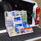 First Aid Only 9302-25M 25-Person Contractor's First Aid Kit for Home Renovation, Job Sites, and Construction Vehicles, 178 Pieces, Pack of 12