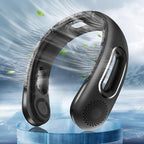 Neck Fan, Hands Free Bladeless Neck Fans Portable Rechargeable, 360° Cooling Neck Fan, 4 Speeds, Quiet, 5200 mAh Battery Operated USB Wearable Personal Fan Gifts for Women, Travel, Outdoor