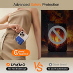 2025 Latest Portable Charger, 16800mAh Magnetic 15W Wireless Power Bank with 2 Built in Cables, LED Display Battery Pack Travel Essentials for iPhone 17/16/15/14/13/12/Pro/Mini/Pro Max