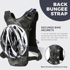 USA Original Patent Running Hydration Vest Backpack, Lightweight Chest Pack with 2.0L Water Bladder Bag Daypack for Hiking Running Cycling Race Marathon for Women Men