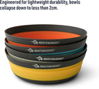 Sea to Summit Frontier Ultralight Collapsible Bowl, Medium (23 fl oz), Sulphur Yellow