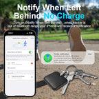 Smart Tracker Tags-2 Pack(iOS Only) Compatible with Apple with 1 Battery,Replaceable Battery,Bluetooth Luggage Smart GPS Tag Works with Apple Find My APP,Item Finders for Dog/Key/Luggage
