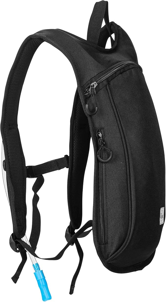 Vibe Festival Gear Hydration Pack Backpack with 2L Water Bladder for Women, Men, Teens, Kids - Hydropack Hydro Sports, Outdoor, Running, Camping, Hiking, Festivals, Raves