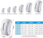 PATIKIL Waterproof Backpack Rain Cover, Non-Slip Backpack Cover with Vertical Reflective Strap Stay Dry for Hiking, Camping, Hunting