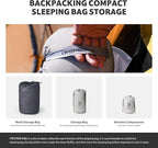 Naturehike 0 Degree Ultralight Down Sleeping Bag for Adults, 650FP Backpacking Cold Weather Sleeping Bag with RDS Down, 28.9℉ for Camping, Hiking, 2025 Model