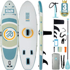 Niphean（Ultra-Light）Inflatable Paddle Board with (Beginner Friendly) StabilTrac Fin and Durable SUP Accessories, 10' Stand Up Paddle Boards for Adults & Youth, Versatile Yoga Paddle Board, Gift Ideas