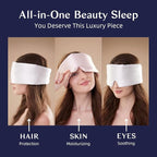 Silk Sleep Mask for Women and Men, Side Sleeper, 22 Momme Pure Mulberry Silk Total Blackout 100% Mulberry Eye Mask with Adjustable Headband Full Size, Eye Masks for Sleeping and Travel