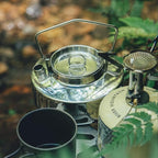 Fire-Maple Antarcti Portable 0.6 Liter Lightweight Stainless Steel Camping Kettle | Durable and Portable Camp Tea Pot | Ideal for Bushcraft and Outdoor Campfire Use