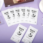 200 Pcs Body Wipes Individually Wrapped Bulk,Body Wipes for Women and Men,Shower Wipe for Adults Bathing No Rinse, Personal Cleansing Wipe for Travel Gym Camping Outdoors Sports