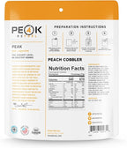 Peak Refuel Cobbler | Protein | Calories | 100% Real Ingredients | Premium Freeze Dried Backpacking & Camping Food | 2 Servings | Ideal MRE Survival Meal or Dessert