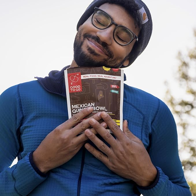 GOOD TO-GO Mexican Quinoa Bowl | Camping Food, Backpacking Food | Just Add Water Meals, Backpacking Meals | Dehydrated Meals Taste Better Than Freeze Dried Meals