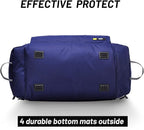 MIER Large Gym Bag for Men Sports Duffle Bag with Shoe Compartment 60L Lightweight Duffel Bags for Workout Fitness Travel