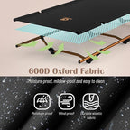 G2 Foldable Camping Cot, Durable Travel Tent Cot, Ultralight for Backpacking, Summer Hiking, Mountaineering, Max Loading Capacity 264lb, Easy to use for Woman & Man, Comes with Storage Bag