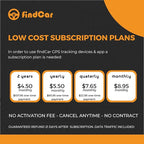 findCar-OBD-4G - GPS Tracker for Vehicles: Car, Motorcycle and Truck with Built-in SIM, Plug-and-Play Connection, Vehicle Tracking with App, Anti-Theft, Speed Alert. Low-Cost Subscription Plans
