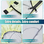 Sleeping Bags for Adults, 3 Seasons Warm Cold Weather Lightweight Waterproof Backpacking Camping Sleeping Bag for Camping Hiking Traveling Outdoor, Camping Gear Equipment