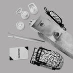 40 Oz Water Bottle with Strap Stainless Steel Sports Water Bottle with 3 Lids (Straw, Chug and Flip Lid) Insulated Leak Proof Metal Jug for Men & Women - White Marble