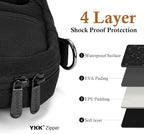 15 15.6 16 17 17.3 inch Laptop Computer PC Shoulder Bag Carrying Case, Water-Repellent Briefcase