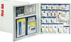 First Aid Only 746000 SmartCompliance 50-Person ANSI A+ and OSHA Compliant First Aid Kit for Business, Large Metal First Aid Cabinet with Medications, 241 Pieces