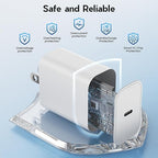 Upgraded Apple Watch Charger, 3 in 1 Magnetic iWatch Charger to USB C Cable 3ft with USB C Block for iWatch Series Ultra 3/2/SE 3/11/10/9/8/7/6/5/4/iPhone17 15 16 Pro Max/14/13/12/11