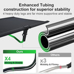 Camping Cot, Ultralight Folding Backpacking Cot, Max Supports 352lbs, Portable Camping cots for Adults, Camping Bed for Camping, Outdoor Travel, Hiking, Home, Mountaineering (Black)