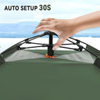 1/2/3/4 Person Tents Waterproof&Windproof Family Tents Camping-Tent,Lightweight Portable Pop Up Tent for Camping,Hiking,Mountaineering or Beach Easy to Set Up Adventures Carry Bag