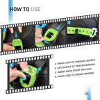 G2 21/25/30 Inches Light Weight Snowshoes for Women Men Youth, Set with Trekking Poles, Tote Bag, Gaiters,Special Fast Ratchet Binding, Orang/Blue/Red Available