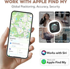 New Smart Tag Works with Find My App(iOS Only) Keys Finder and Item Locator. Ultra Slim, Lightweight