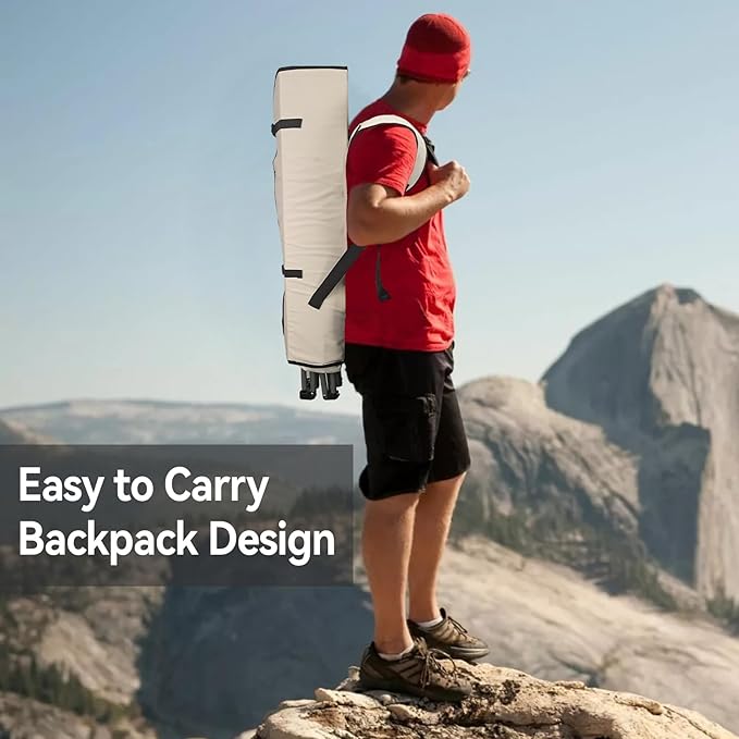 PLKO Camping Chairs with Canopy, Portable Quad Lawn Chair for Adults, Folding Recliner Chair with Cup Holder Outdoor Events and Shade- Support 330 LBS