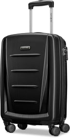 Samsonite Winfield 2 - 20-Inch Hardside Luggage with 360° Spinner Wheels, TSA Lock, Airline Approved - Brushed Anthracite