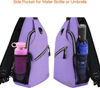 MOSISO Sling Backpack, Multipurpose Crossbody Shoulder Bag Travel Hiking Daypack