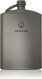 Valtcan Titanium Hip Flask Canteen Military Design 260ml 8.8 oz Capacity