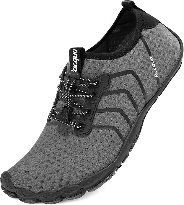 Racqua Water Shoes Quick Dry Barefoot Beach Aqua Sport Swim Surf Pool Hiking Diving Walking for Men Women