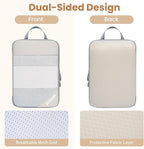 8 Set/6 Set/4 Set Compression Packing Cubes for Travel, Lightweight Vacation Travel Essentials, Travel Accessories for Suitcase Organizer Bags Set, Durable Luggage Organizer