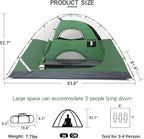 CAMEL CROWN Tents for Camping 2/3/4/5 Person Camping Dome Tent, Waterproof,Spacious, Lightweight Portable Backpacking Tent for Outdoor Camping/Hiking