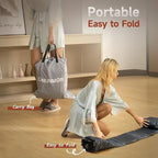 Twin Air Mattress with Built in Pump, 18 Raised Thick Inflatable Bed, 440lb Comfort Support, Inflatable Blow Up Mattress with Carry Bag for Camping, Fast Self-Inflating Air Bed for Guest&Home