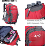 Diamond Candy Waterproof Hiking Backpack for Men and Women, Lightweight Day Pack for Travel Camping