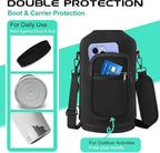 1 Gallon Insulated Water Bottle - with Straw & Auto Chug Lid, Paracord Handle, Bottle Sleeve, 128 oz Stainless Steel Water Bottle, Large Metal Gallon Water Jug Canteen for Sport Work