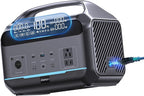 DaranEner Portable Power Station, Outdoor 288Wh(90,000mAh) LiFePO4 Battery, 600W(1200W Surge) AC Outlets, 1.7H Fast Charging Solar Generator for Camping, RV Travel, Home Use（Solar Optional)