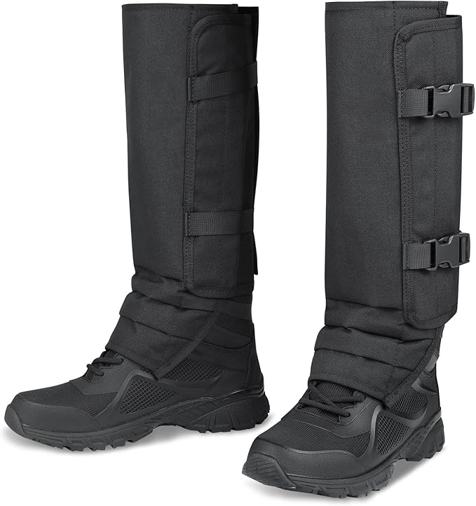 TREKMASTER Snake Gaiters Snake Chaps: Waterproof Snake Guards Snake Bite Protection for Lower Legs, Snake Proof Gaiters