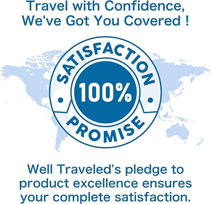 4-Piece Deluxe Compression Packaging Cube - Maximize Space In Luggage With Hybridmax Double Capacity Compression Cube Design, Luxury Compact Packing Cube Compression, Large, Small, & Medium Set