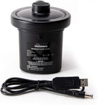 SoundAsleep Products Camping Series Air Mattress Includes Eco-Friendly PVC - Included Rechargeable Air Pump - Queen Size