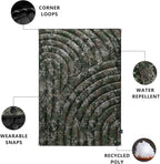 Camping Blanket,Lightweight Puffy Printed Camping Blanket Packable Outdoor Blanket for Camping,Traveling, Stadium, Hiking, Picnics