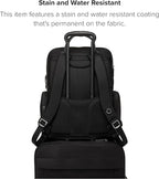 TUMI - Voyageur Atlanta Backpack - Travel Backpack for Women - For Business, Commute - Holds Up to 17" Laptop - Black & Gunmetal Hardware