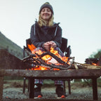 SUNNYFEEL Heated Camping Directors Chair, Heavy Duty,Oversized Outdoor Portable Heating Folding Chair with Side Table, Pocket for Beach, Fishing,Trip,Picnic,Lawn,Concert Foldable Camp Chairs