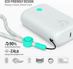 Nimble Champ Portable Charger, 10,000mAh Power Bank Fast Charging, 20W Dual USB-C Battery Pack with Cable, Travel Essential Power Bank for iPhone Laptops Galaxy Tablet Pixel iPad Macbook Kindle Airpod